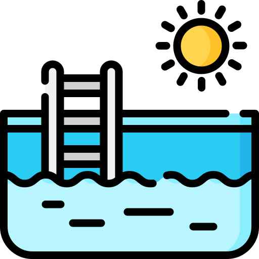 Swimming pool in Ashwin Sheth flats Goregaon