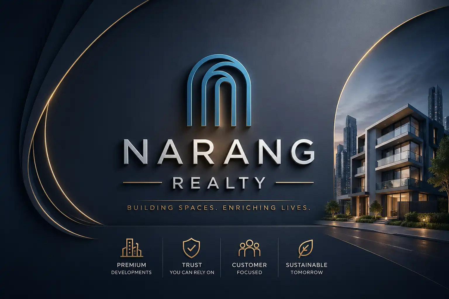 Narang Realty logo trusted developer Mumbai Goregaon